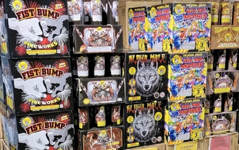 Northeast Fireworks showroom