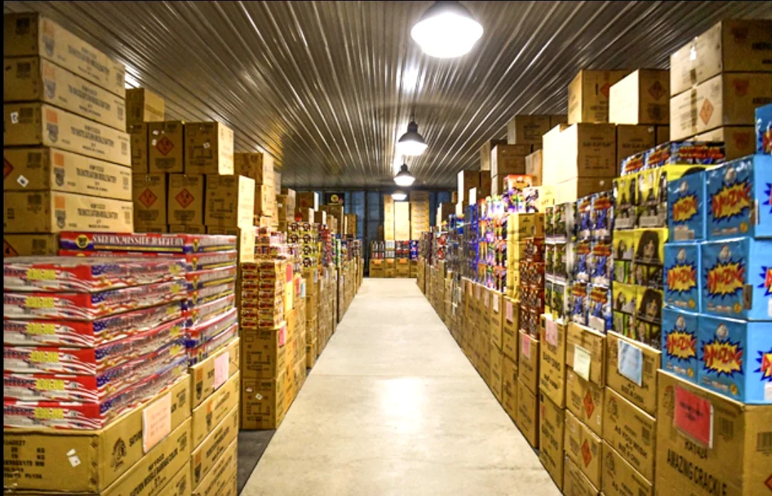 Northeast Fireworks showroom